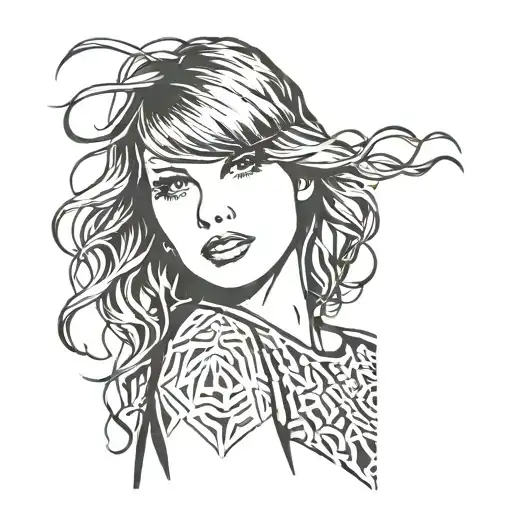Taylor swift tattoo design idea
