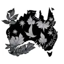 Australia tattoo design idea