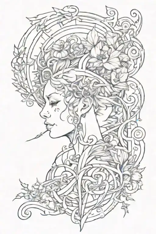 Heal Let tattoo design idea