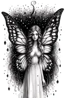 fairy tattoo design idea