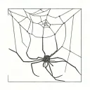 spider knits a sock tattoo design idea