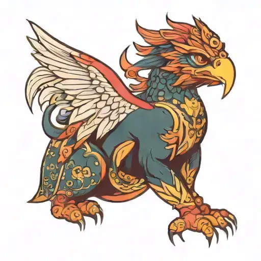 garuda tattoo design idea