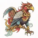 garuda tattoo design idea