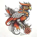 garuda tattoo design idea