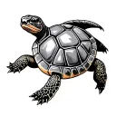 turtle tattoo design idea