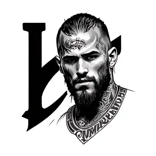 Cm Punk tattoo design idea