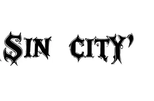 "Sin city " tattoo design idea