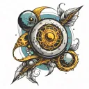 Orbit Is Not Enough: tattoo design idea