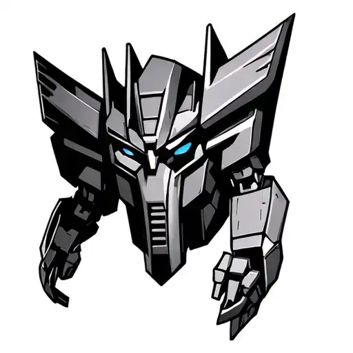 Decepticons logo tattoo design idea