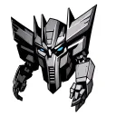 Decepticons logo tattoo design idea