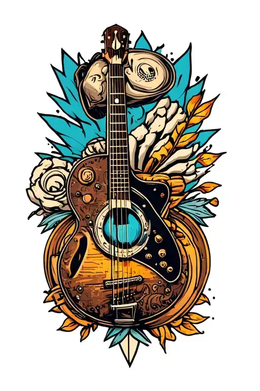 industrial music tattoo design idea