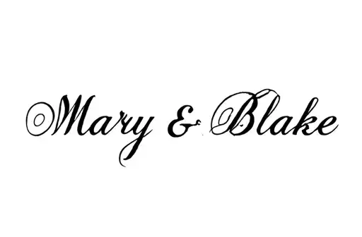 "Mary & Blake " tattoo design idea