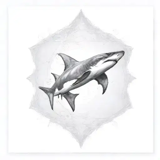 hammerhead shark tattoo design idea