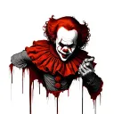 Pennywise tattoo design idea