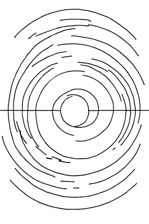 infinite space wormhole interstellar life tattoo design idea