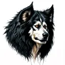 lobo tattoo design idea