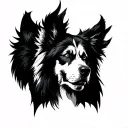 lobo tattoo design idea