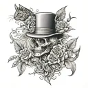 Master And Margarita tattoo design idea