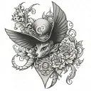 Master And Margarita tattoo design idea