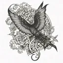 Master And Margarita tattoo design idea