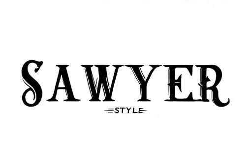 "Sawyer" tattoo design idea