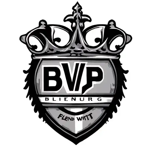 Tatto me the logo of BVB and SG Flensburg-Handewitt, Chief can combine the apps or pages tattoo design idea