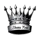 I need crown tattoo with mu name written in the middle Shamu tattoo design idea