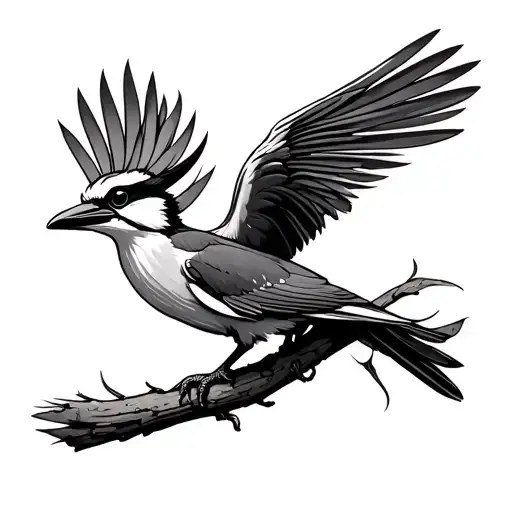Kookaburra tattoo design idea