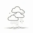 small cloud artwork tattoo design idea