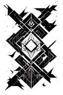 arcane league of legends tattoo design idea