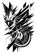 arcane league of legends tattoo design idea