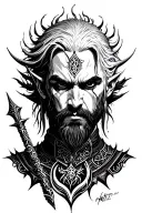Witcher tattoo design idea