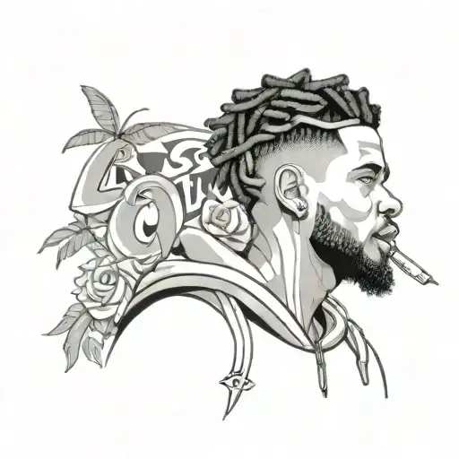 love yourz j cole tattoo design idea