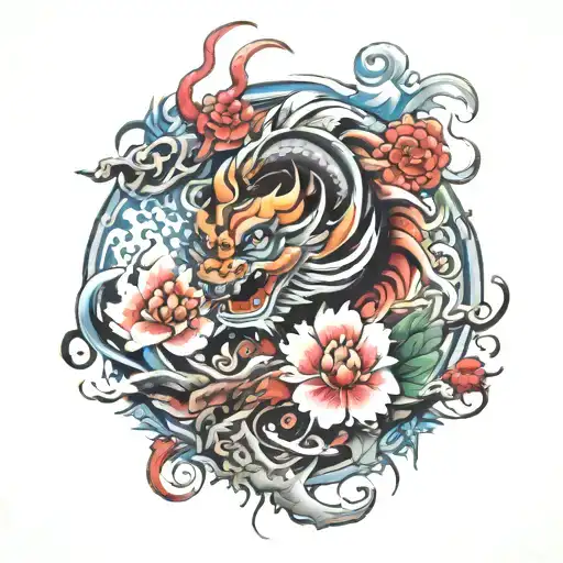 Taiwanese tattoo design idea