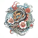Taiwanese tattoo design idea
