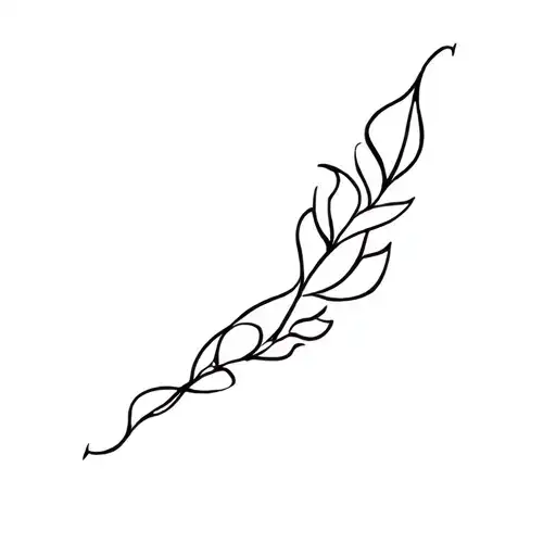 cornicello tattoo design idea