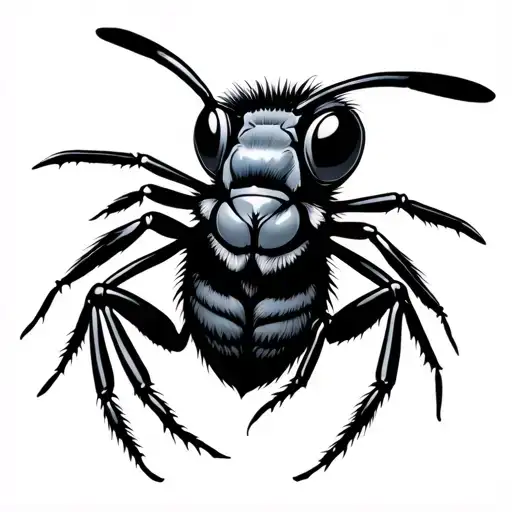 hornet tattoo design idea
