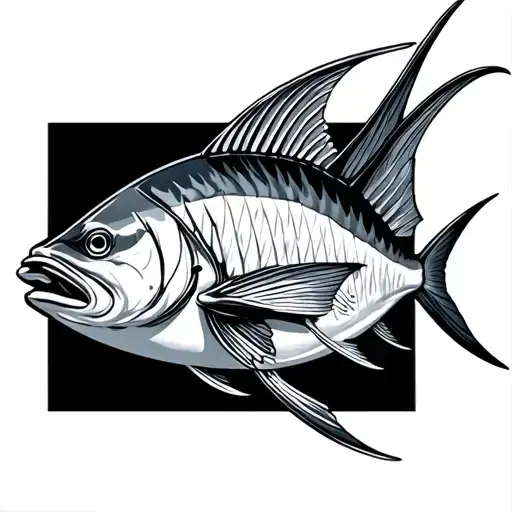 Sailfish tattoo design idea