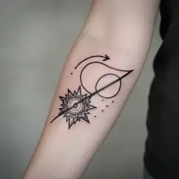 atheist  tattoo design idea