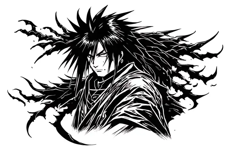 Uchiha Madara tattoo design idea