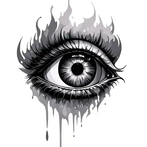 Odins Eye tattoo design idea