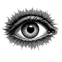 Odins Eye tattoo design idea