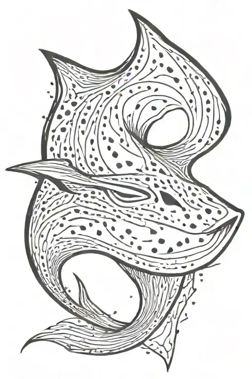 stingray tattoo design idea