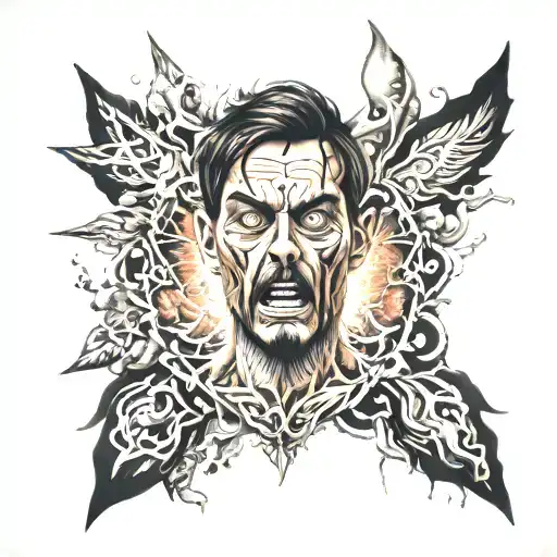 Eren Jeagar tattoo design idea