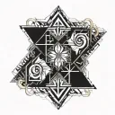 Alice eternity loop made tattoo design idea
