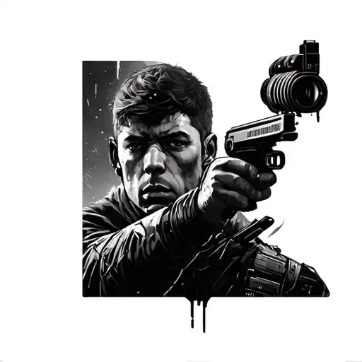 Blade Runner 2049 tattoo design idea