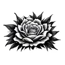 Hidden J tattoo design idea