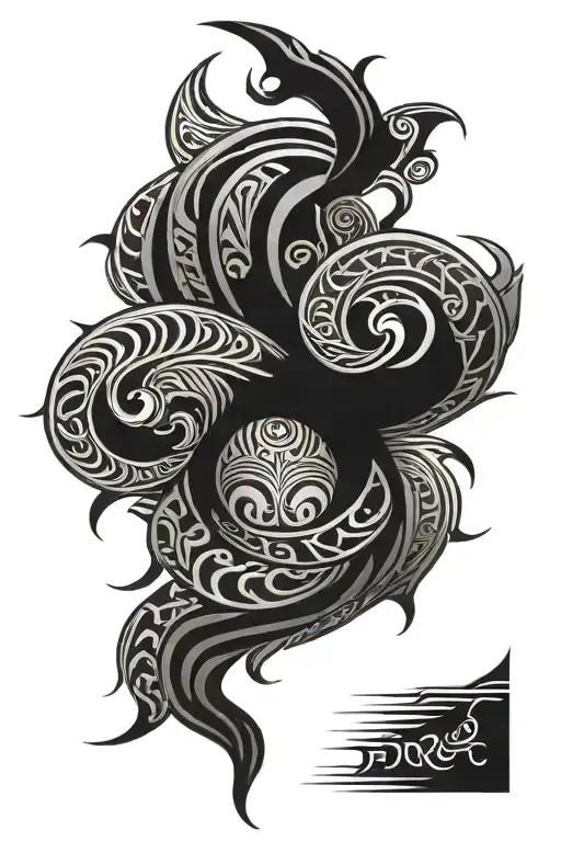 tribal meaning strength inspired tattoo design idea