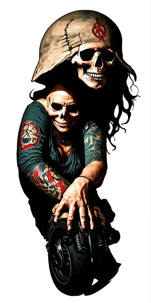 anarchy mother of order.rock.moto tattoo design idea