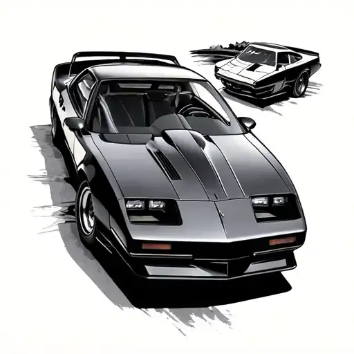 1989 trans am pacecar tattoo design idea